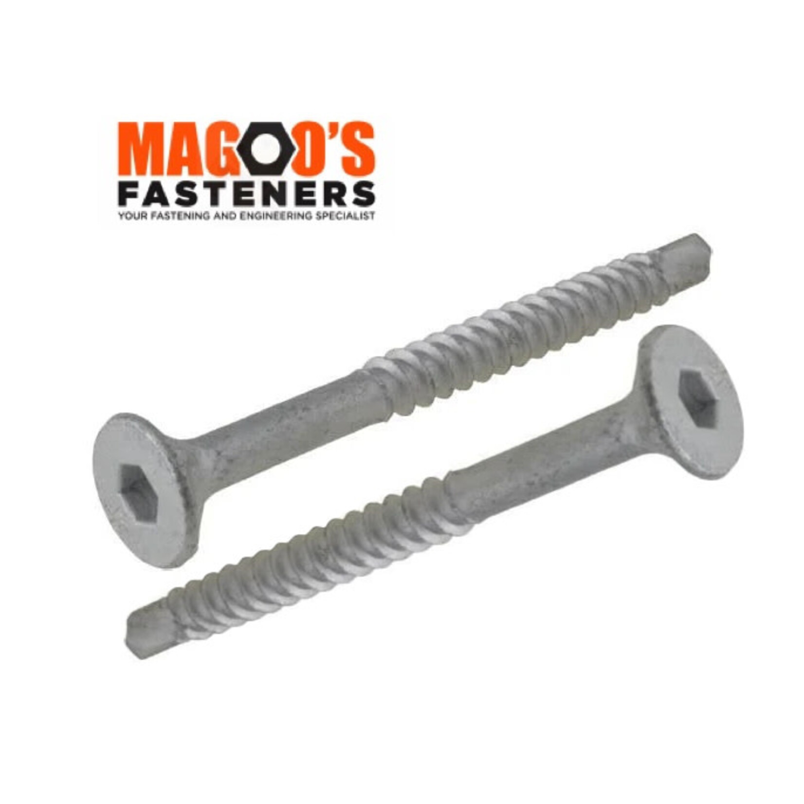 Screws S/Drilling Metal Bugle Batten Gal CL3 14-10 X 50 SINGLE