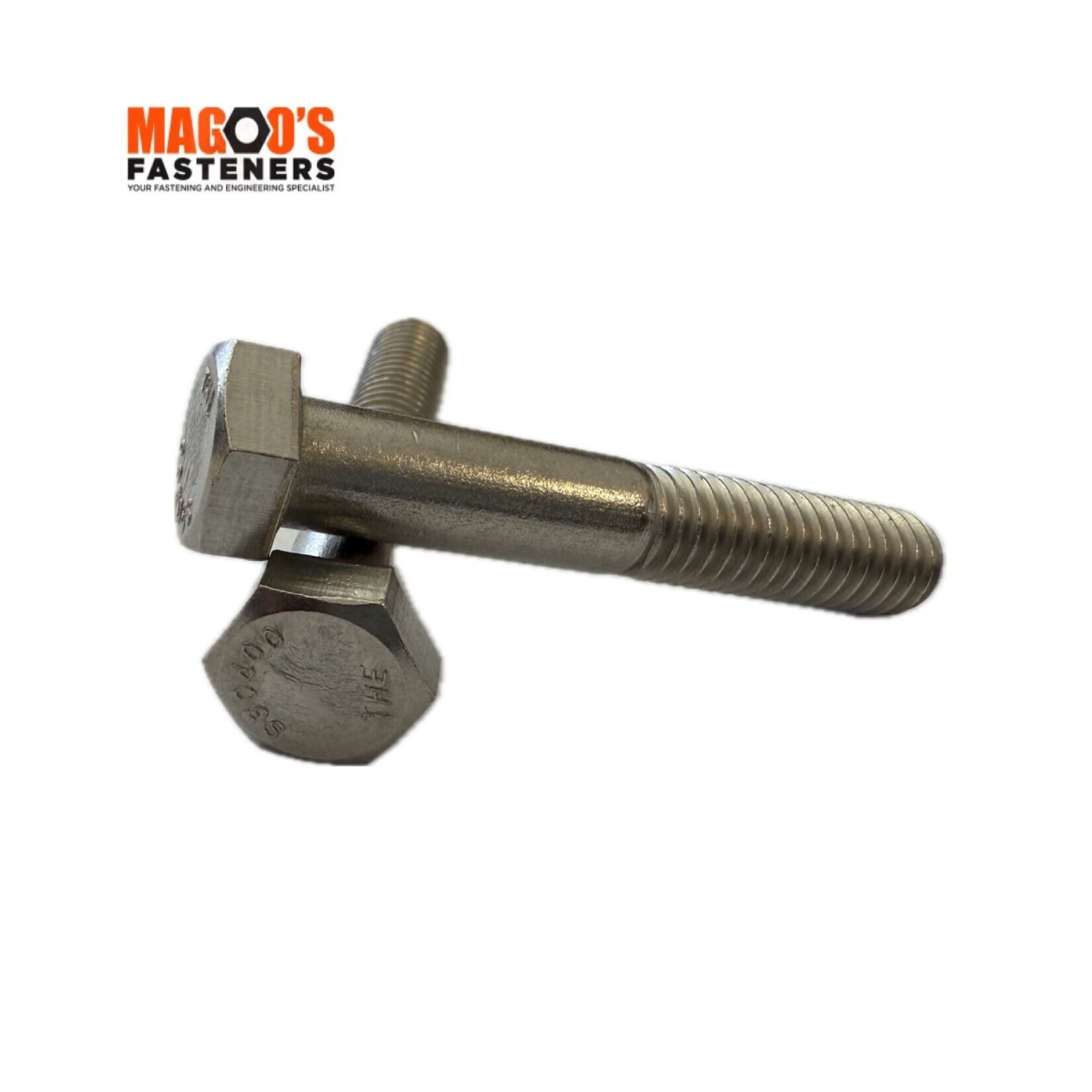 Bolts SS304 Hex Bolt ISO M12 X 100