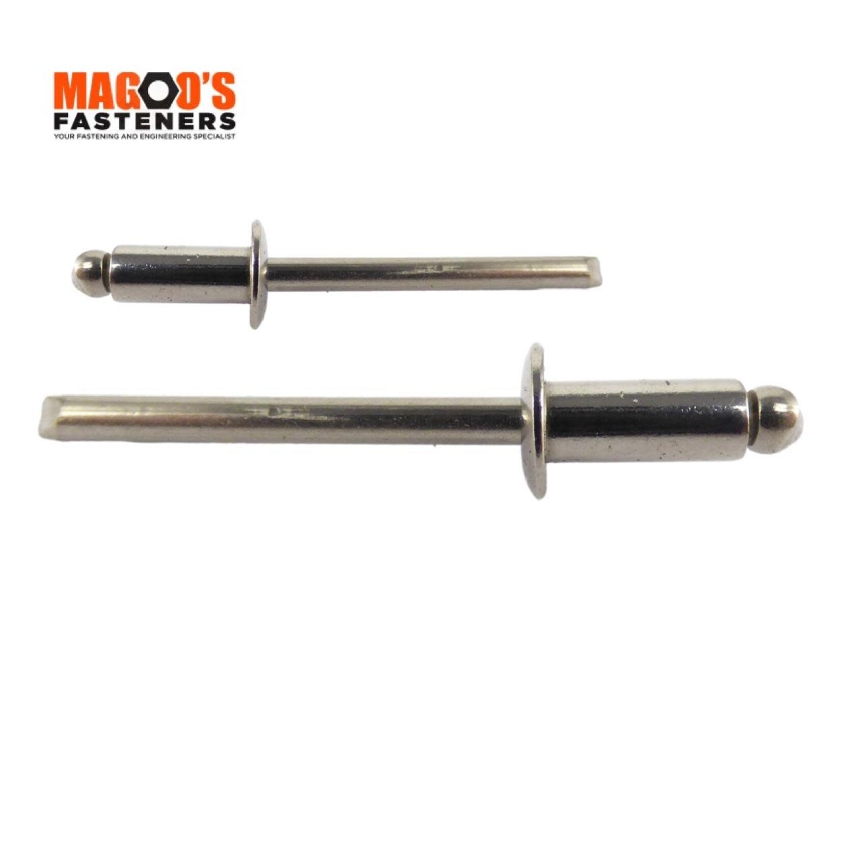 Rivets All SS304 Rivet Truss Head 4-6 SINGLE