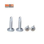 Screws S/Drilling Metal Button Gal CL3 Phillips Drive 8-18 X 16 SINGLE