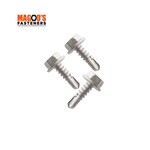 Screws S/Drilling Metal Hex Gal CL4 10-16 X 16 SINGLE