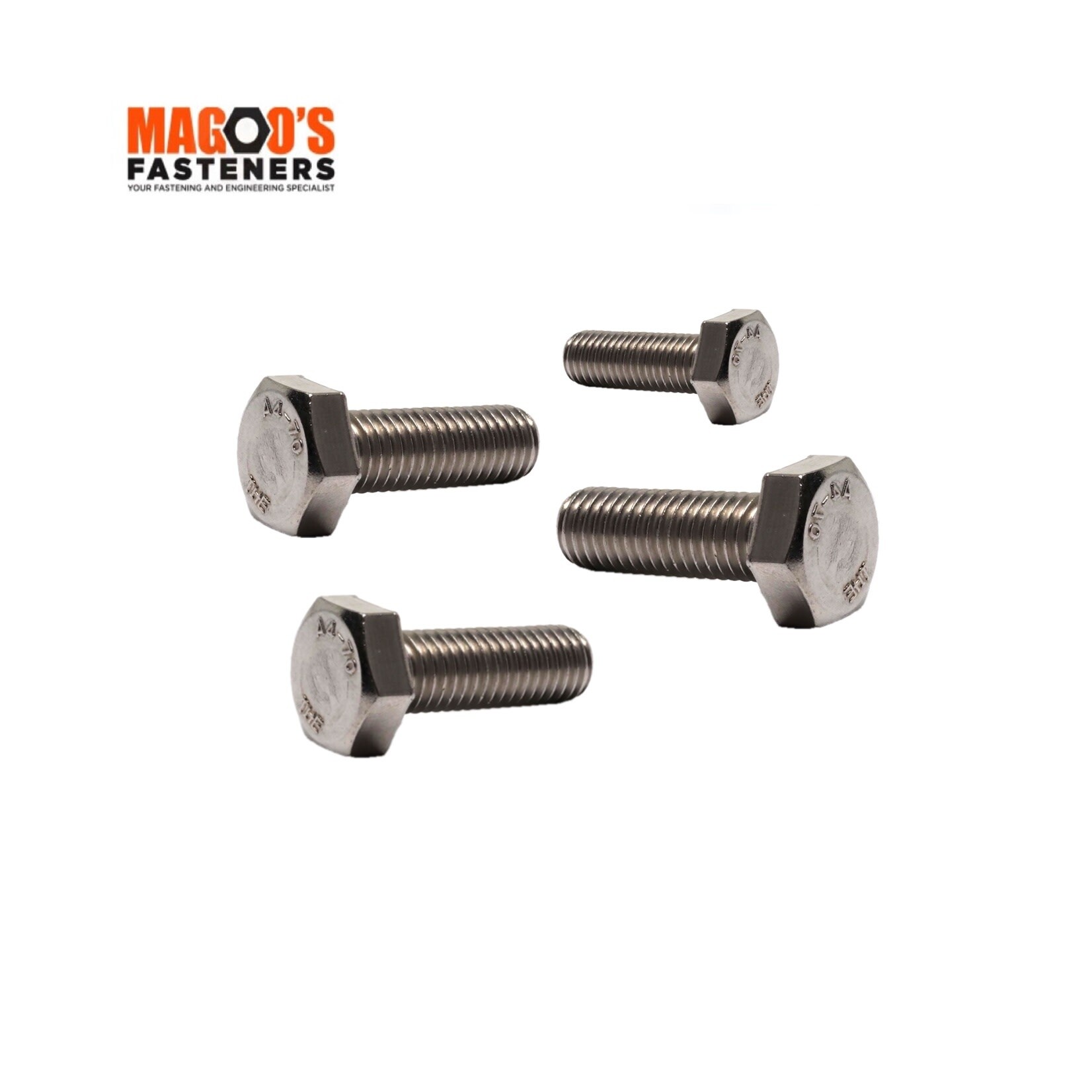 Bolts SS316 Set Screw ISO M4 X 16