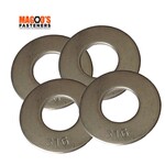 Washers SS316 Flat Washer 1-1/8 X 2-1/2 X 10G