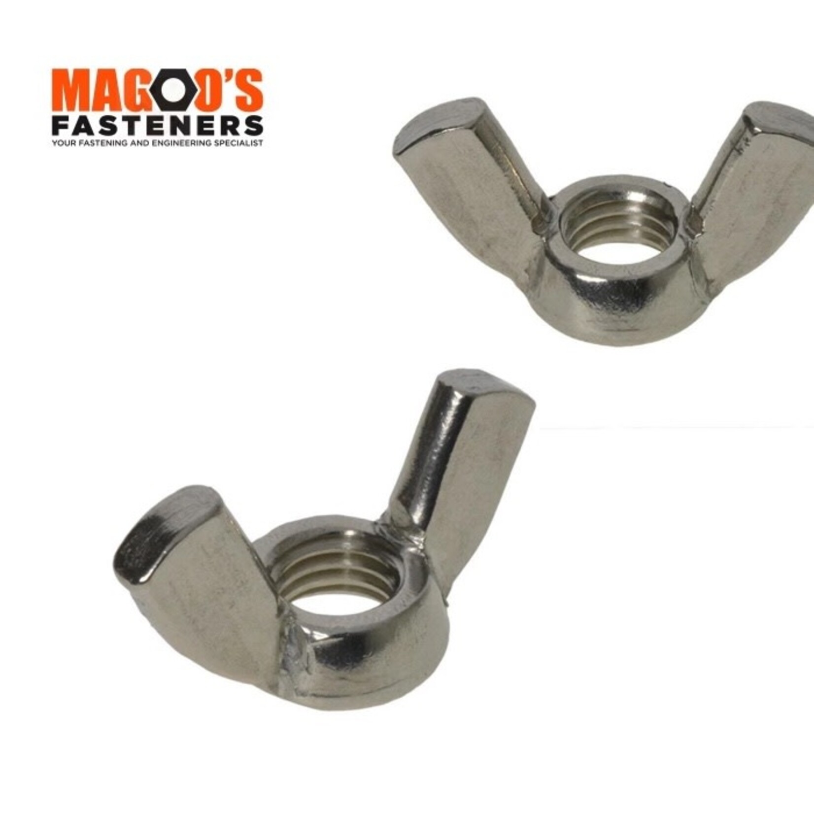SS304 Wing Nut ISO M10