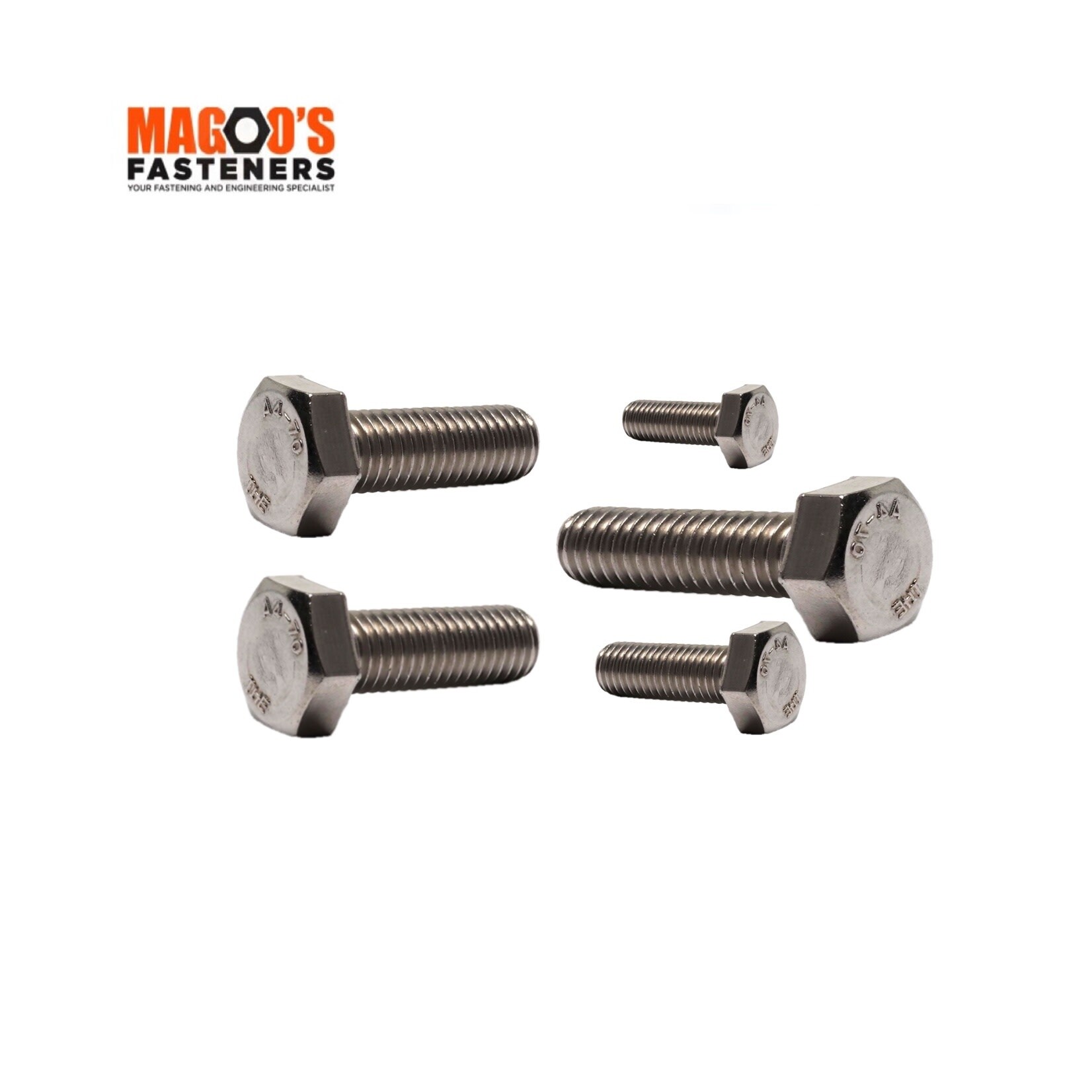 Bolts SS316 Set Screw ISO M6 X 35