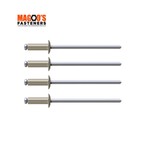 Rivets 5052 Aluminium & Steel Rivet 4-3 SINGLE Cove