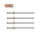 Rivets 5052 Aluminium & Steel Rivet 4-3 SINGLE Paperbark