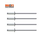 Rivets 5052 Aluminium & Steel Rivet 4-3 SINGLE Shale Grey