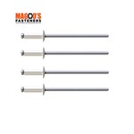 Rivets 5052 Aluminium & Steel Rivet 4-3 SINGLE Surf Mist