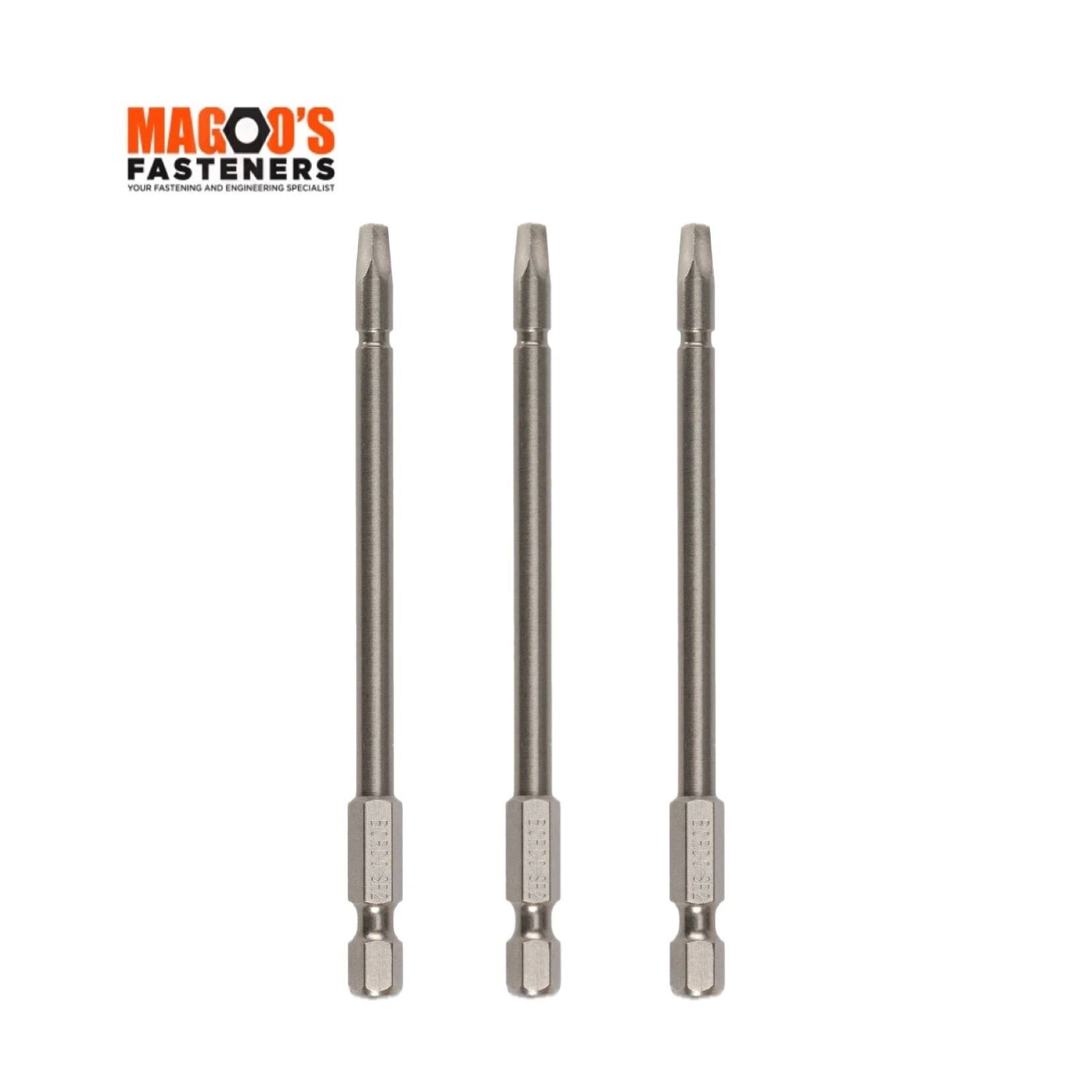 Drill Bits Power Bit-Sqr Recess #2 75mm
