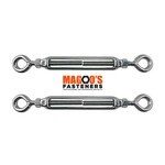 Hardware SS316 Turnbuckle Eye & Eye M12 X 200