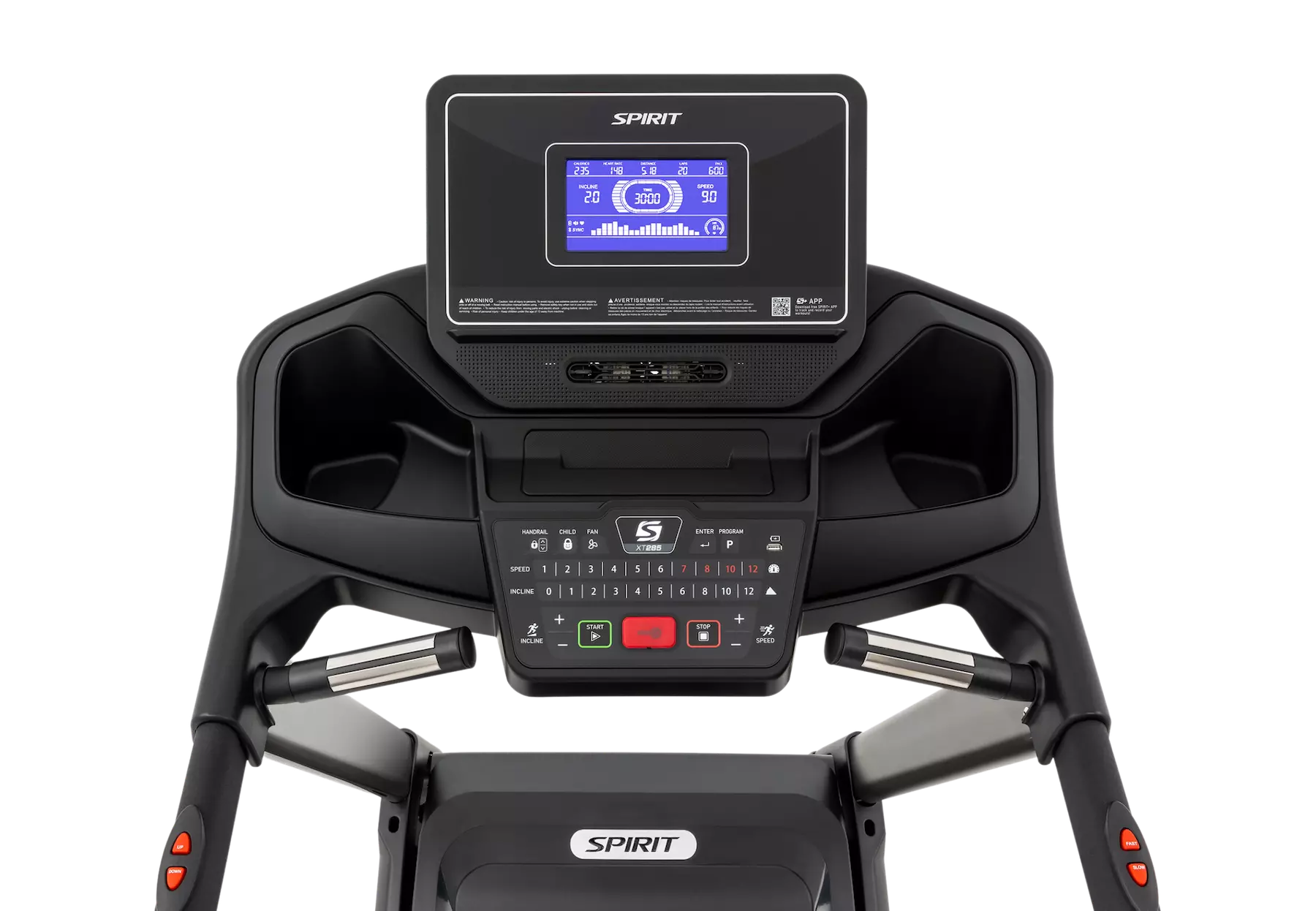 Spirit XT285 Folding Treadmill