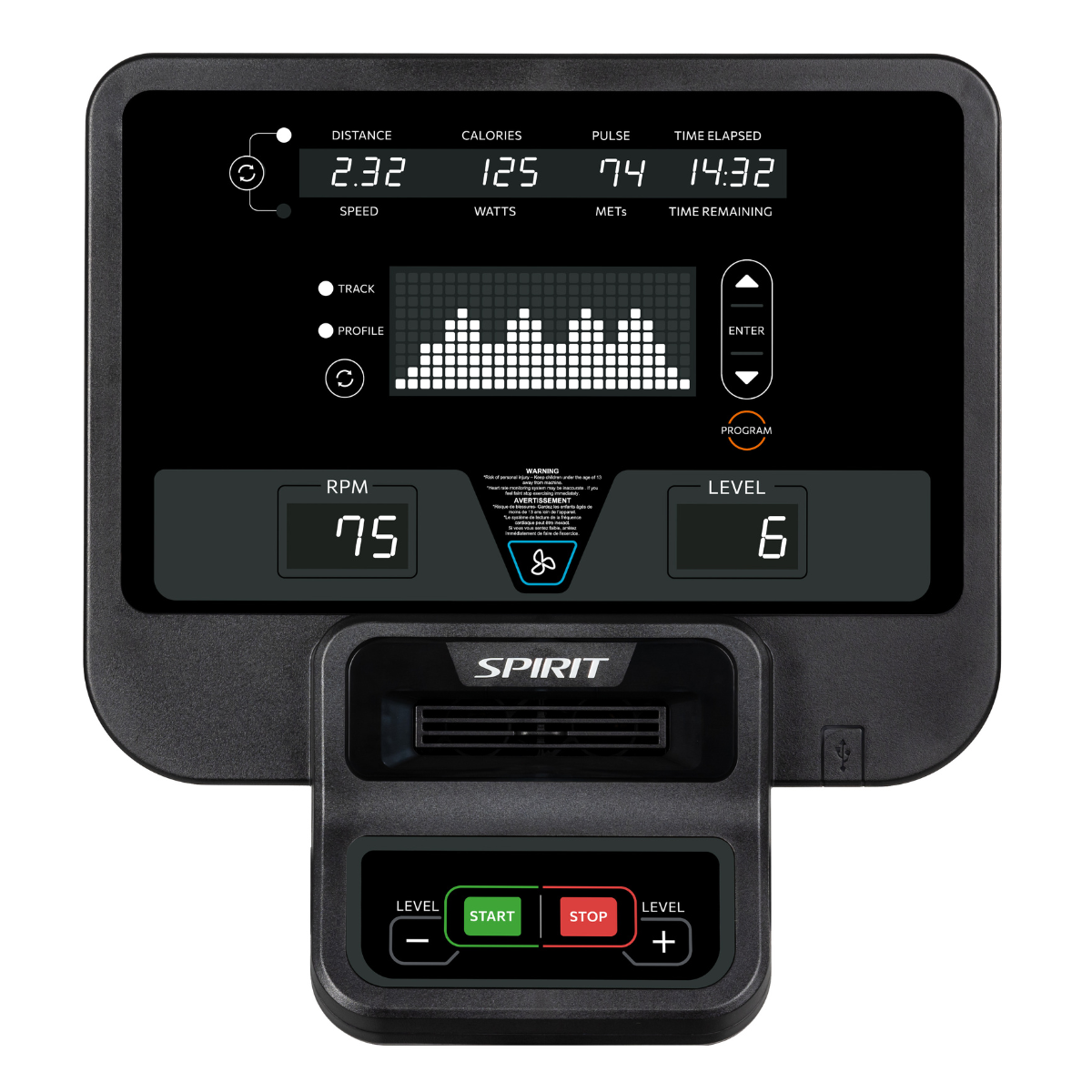 Dyaco Canada Inc. Spirit CE800 Elliptical