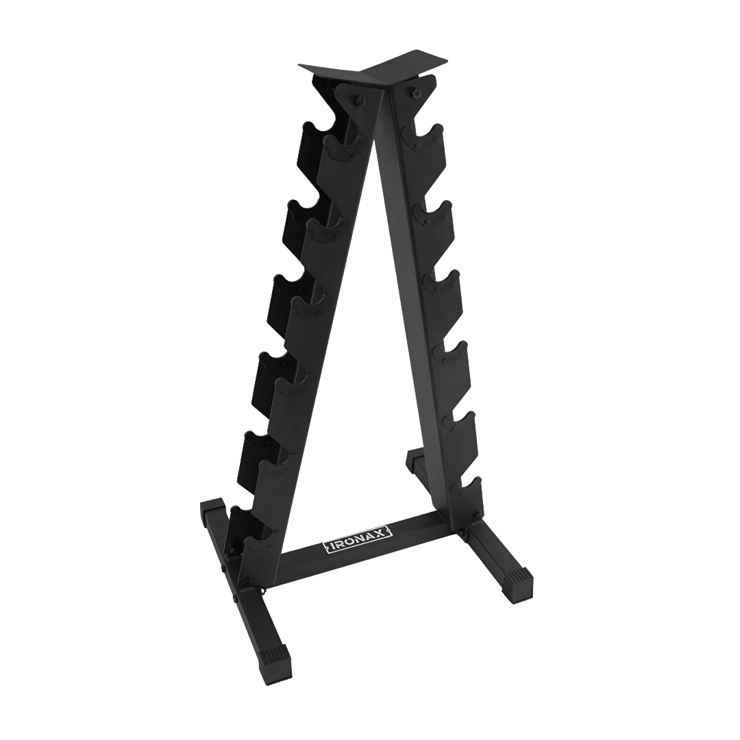 Treadmill Factory Ironax  Vertical Dumbbell Rack