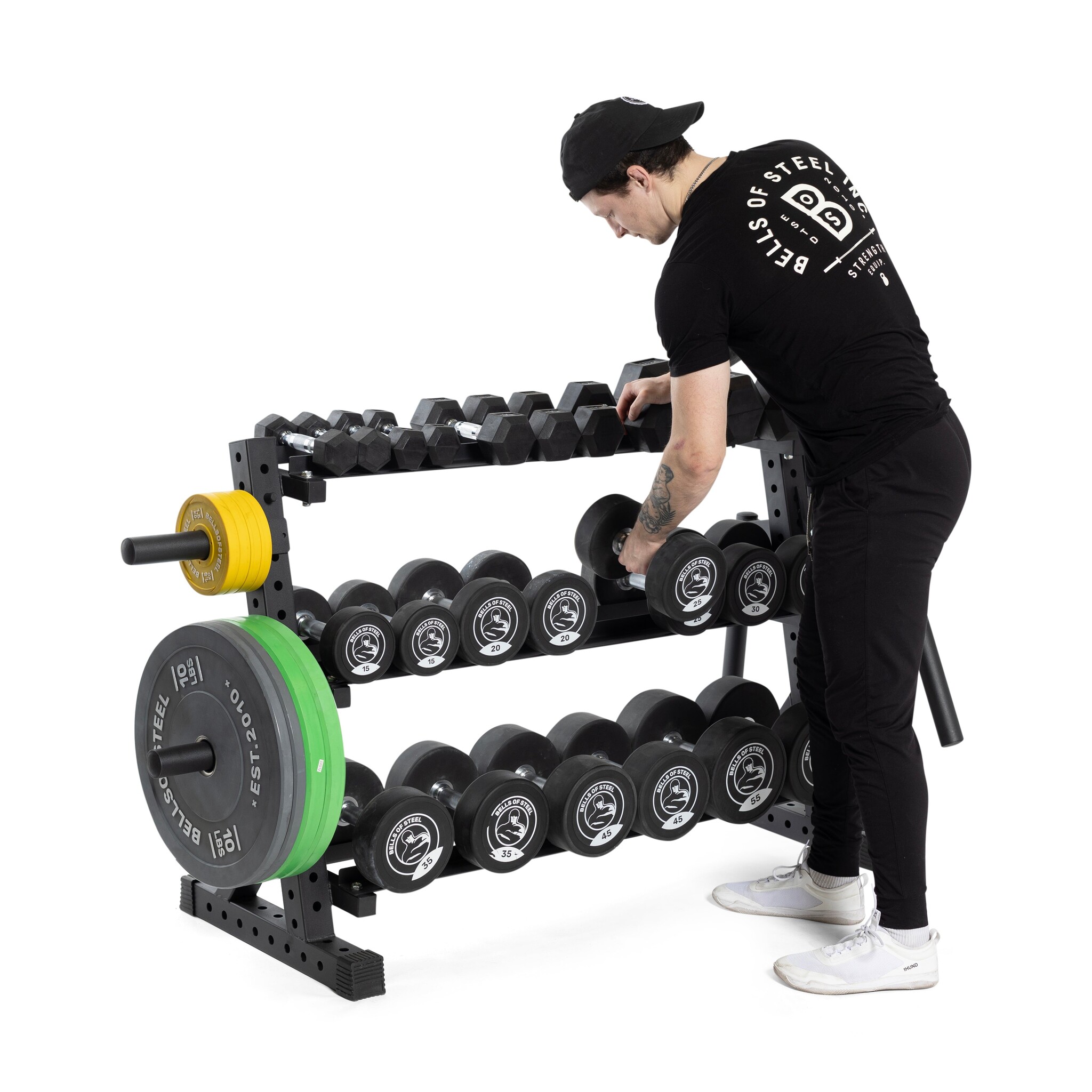 Bells Of Steel Bells Of Steel 3 Tier Dumbbell Rack