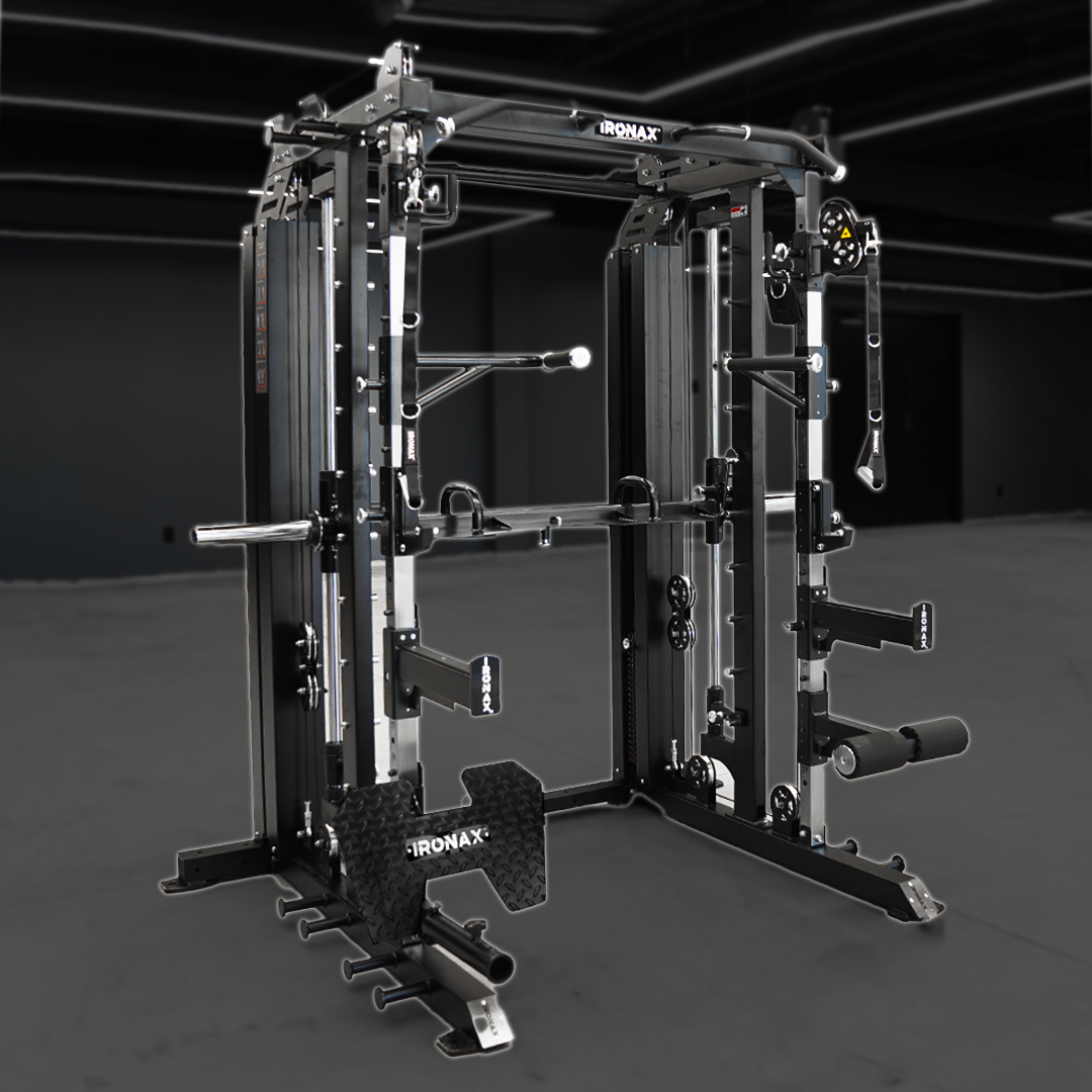Treadmill Factory Ironax All In One Smith/Functional/Rack Combo