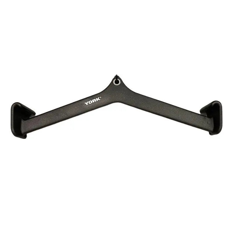 York Barbell Middle Grip Angled 23" Lat Bar York