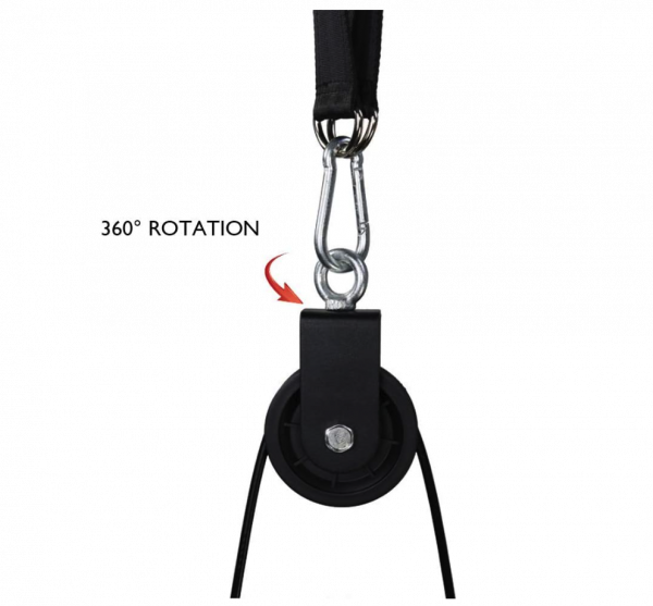 Treadmill Factory Ironax Lat and Lift Pulley System