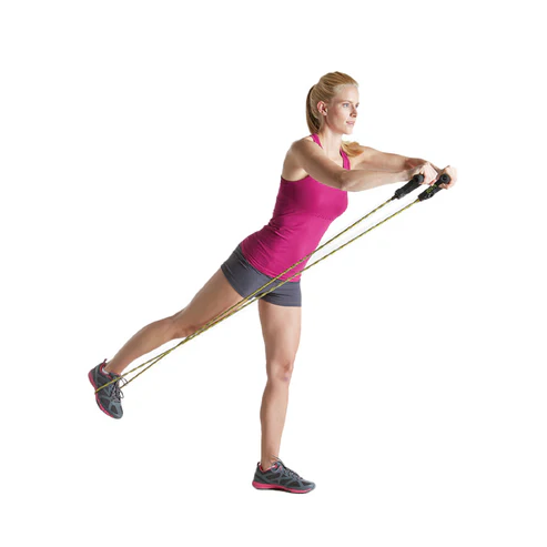 Northern Lights Braided Resistance band Medium Red