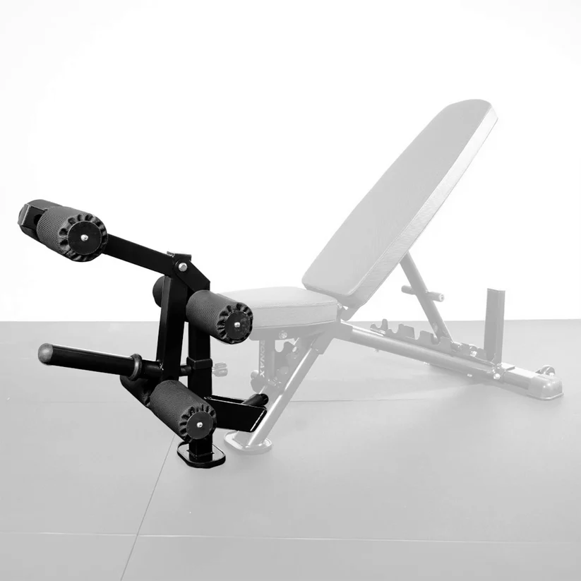 Ironax XFID Bench w/leg Ext,Curl