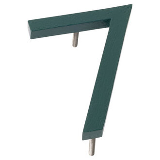 10 H Metal House Number