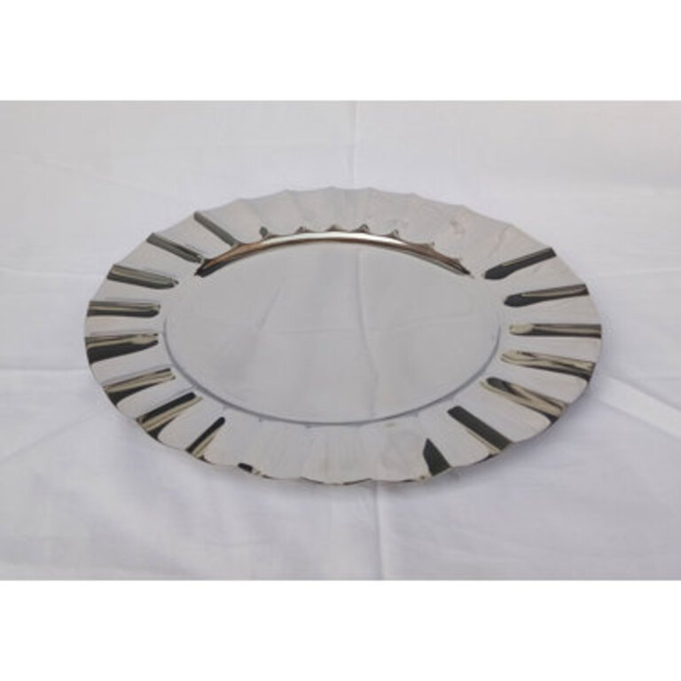 Kinkead Metal Solid Colour Charger