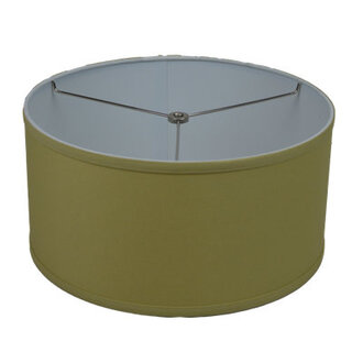 14 W Linen Drum Lamp Shade