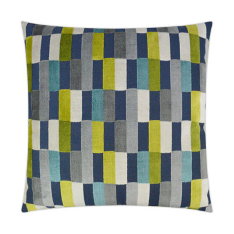 Mod Pop Geometric RayonViscose Throw Pillow