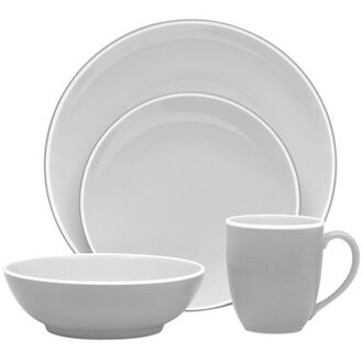 Noritake ColorTrio Coupe 4-Piece Place Setting