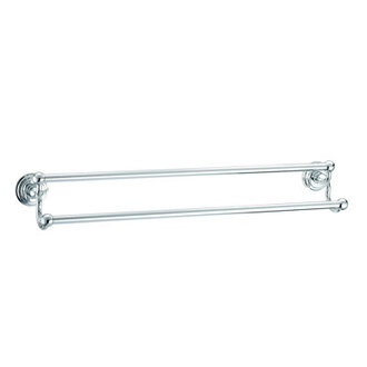 Clairview Double Wall Mounted Towel Bar