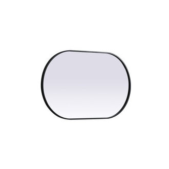 Sabine Metal Pill Wall Mirror