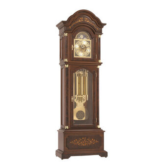 87 H Solid  Manufactured Wood Grandfather Clock