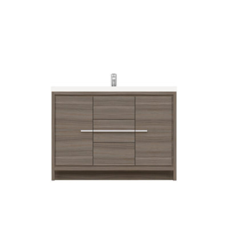 Feike 48 Single Bathroom Vanity with Solid Surface Top (Top only)