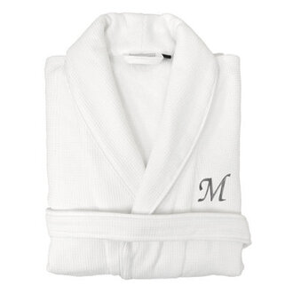 Waffle Bathrobe with Pockets