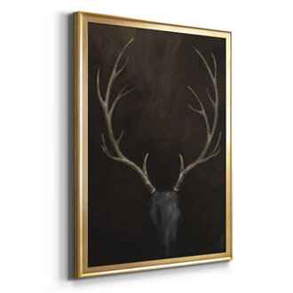 Buck Framed On Paper Print