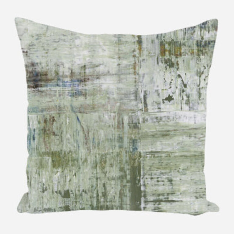 Gypsy Abstract Linen Throw Pillow