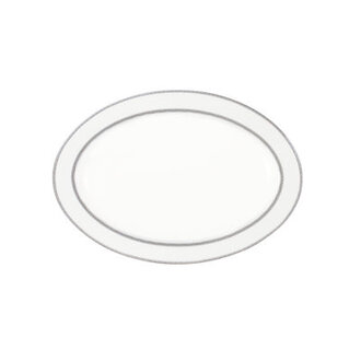 Lorren Home Trends La Luna Bone China Platter