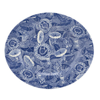 Spode Blue Room Sunflower 14 Inch Oval Platter