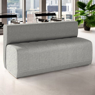 Everly Fabric Office Bench
