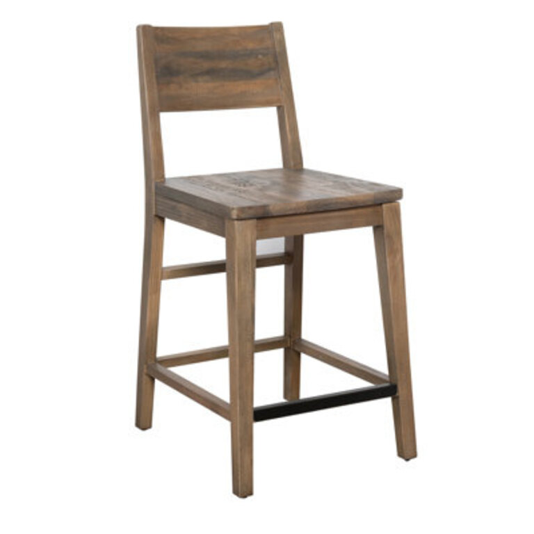 Alfa Solid Wood Stool