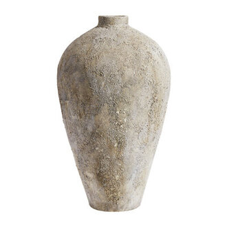 Light Grey 39 Terracotta Floor Vase