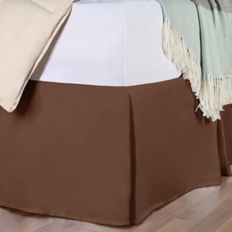 300 Thread Count 100 Egyptian Cotton Solid Bed Skirt