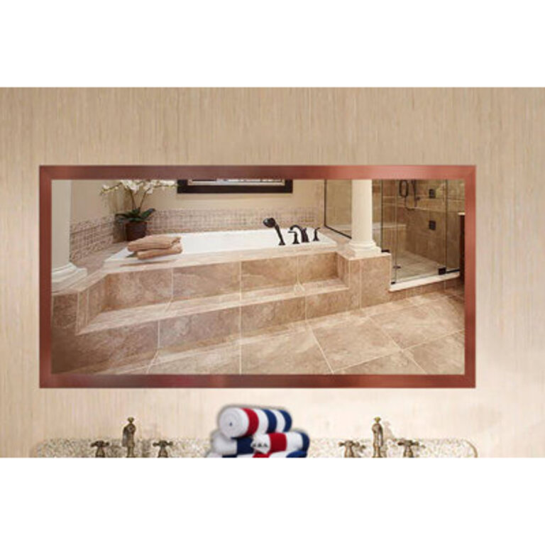 Ariyanna Medium-density Fiberboard Flat Mirror