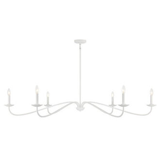 Zoyla 6 - Light Dimmable Classic  Traditional Chandelier