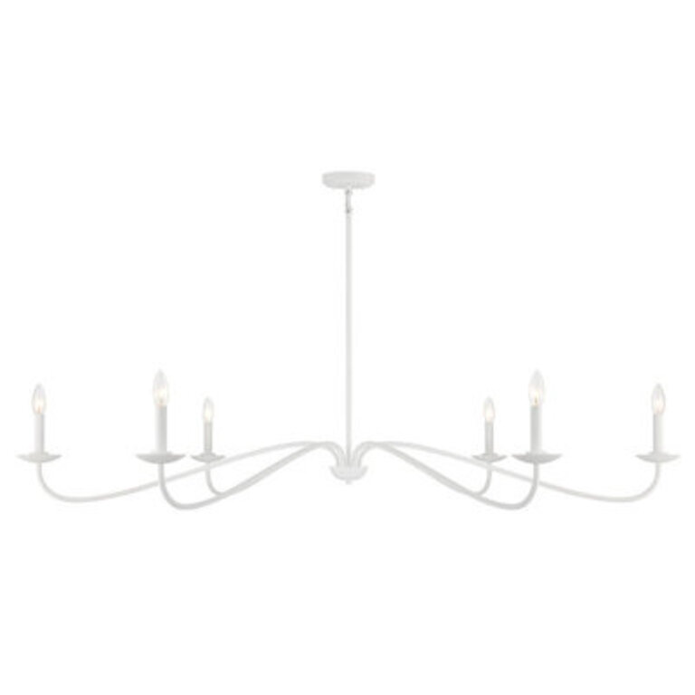 Zoyla 6 - Light Dimmable Classic  Traditional Chandelier
