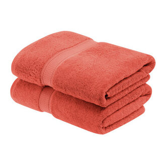 Renata 800 GSM 2 Piece Egyptian-Quality Cotton Bath Towel Set