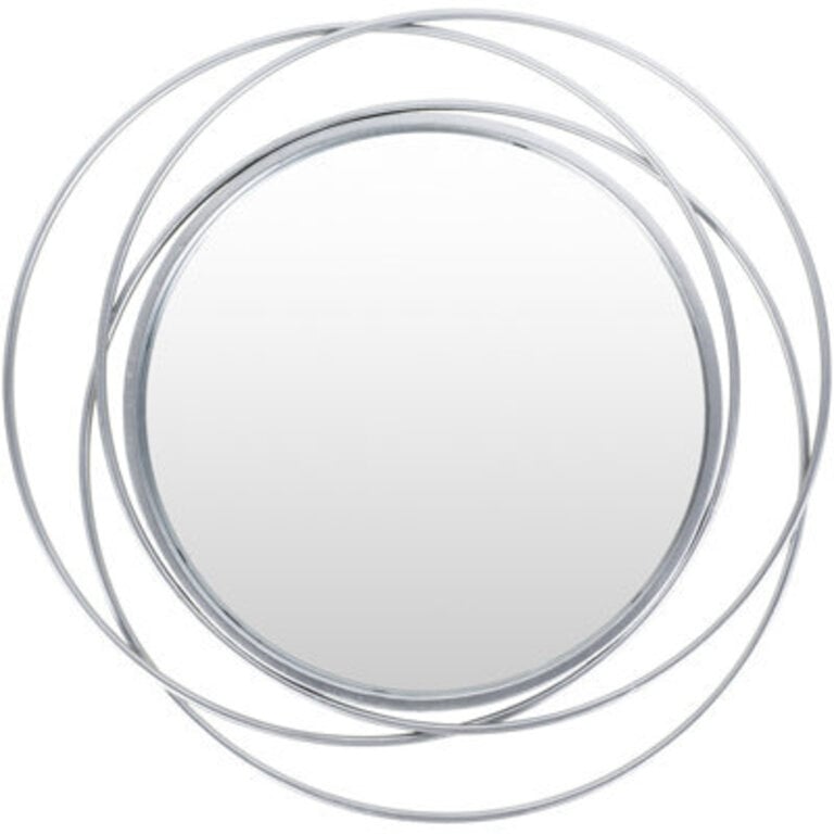 Wemple Iron Round Mirror