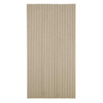 106 x 24 Flexible Fluted Semi-Circle Wood Shiplap Wood Wall Panelling 3D Wall Panelling For Interior Wall Decor