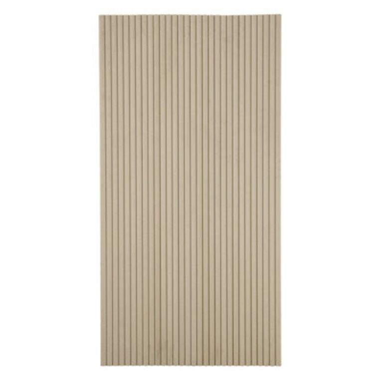 106 x 24 Flexible Fluted Semi-Circle Wood Shiplap Wood Wall Panelling 3D Wall Panelling For Interior Wall Decor