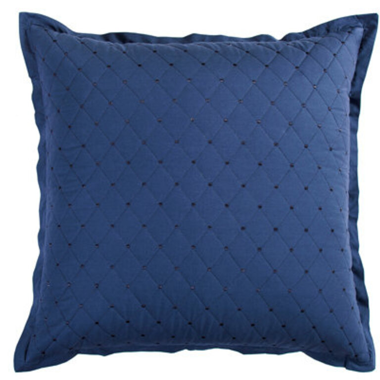 Trellis Solid Colour Sham Set